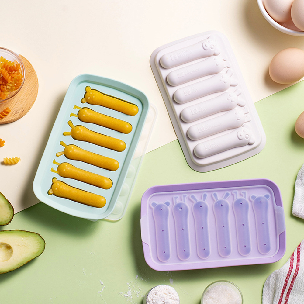 Hot Dog Press - Sausage Maker Mould 6 Grids Silicone