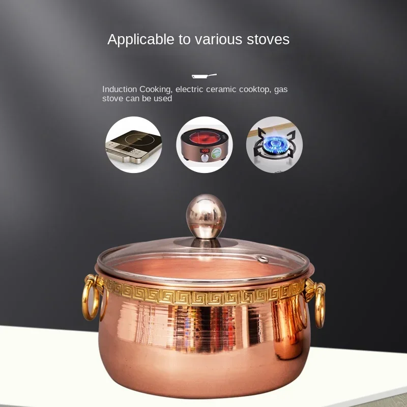 Cast Iron Corn - Pure copper thickened restaurant single hot