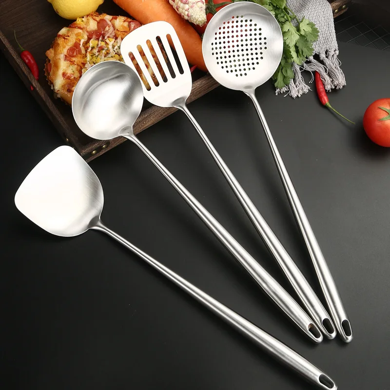 Okonomiyaki Spatula - 316 Stainless Steel Wok Spatula Metal