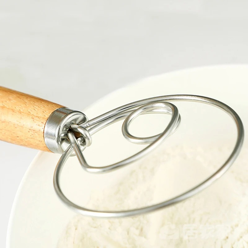 Danish Pancake Pan - 13inch Danish Dough Whisk Stainless Steel