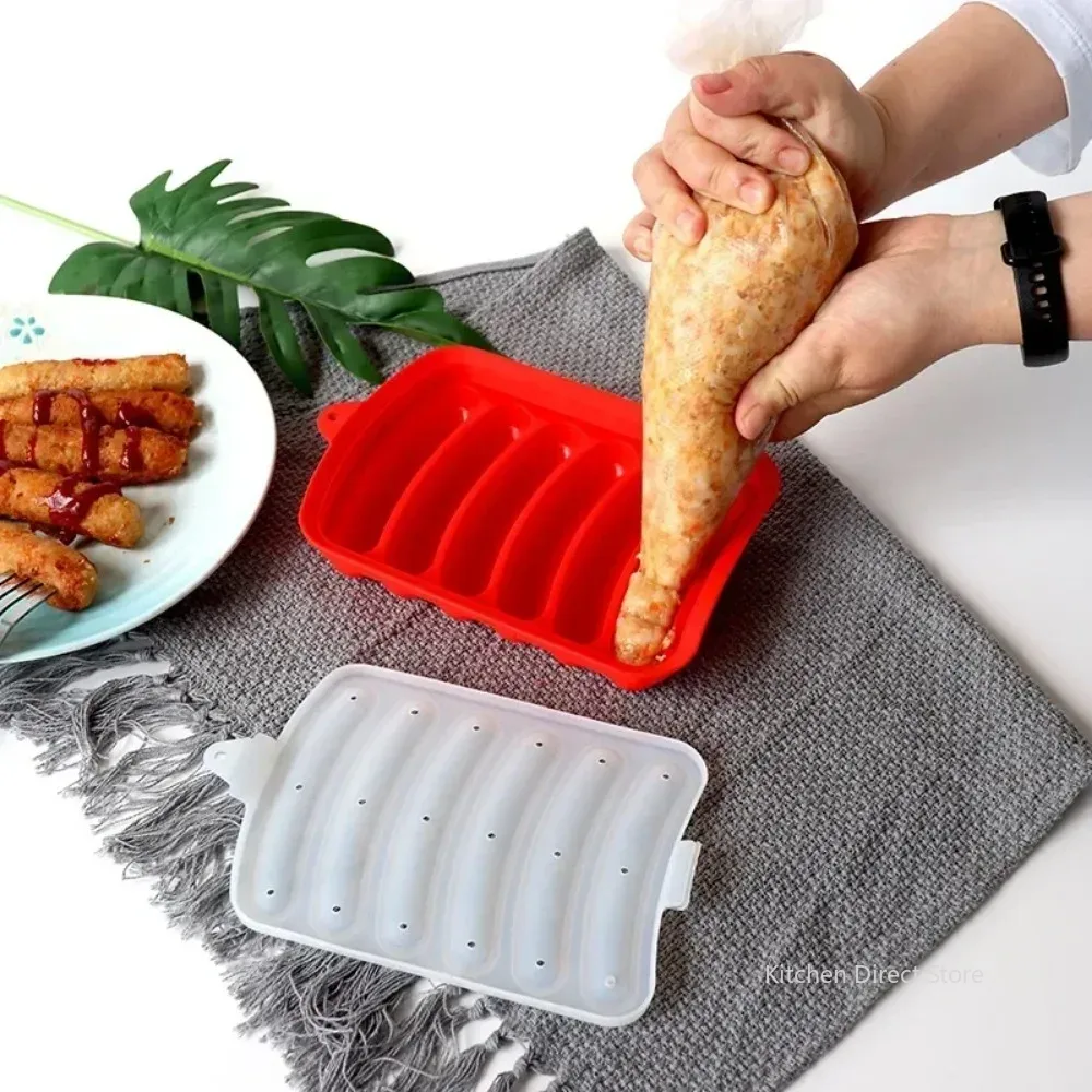 Sausage Maker Mould 6 Grids Si - مراجعة Hot Dog Press وسعره