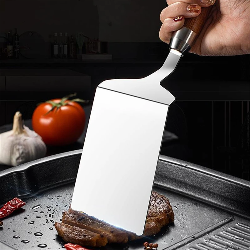 Stainless Steel Square Head St - مراجعة Okonomiyaki Spatula وسعره