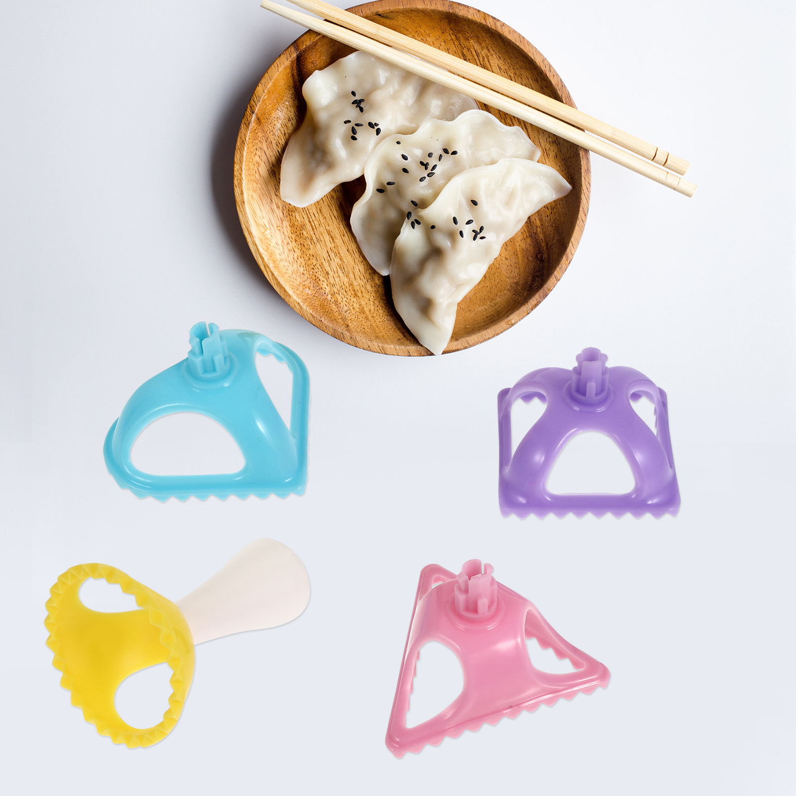 4Pcs Dumpling Turnover Mold Se - مراجعة Dumpling Press Set وسعره