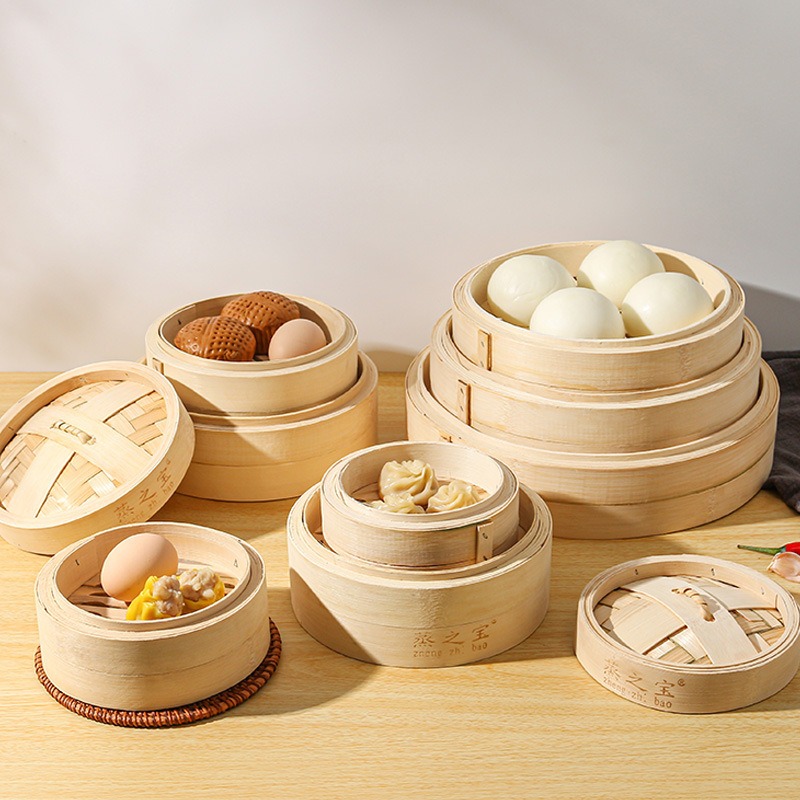 Chinese Steamer Bamboo Steamer - مراجعة Bao Steamer Bamboo وسعره