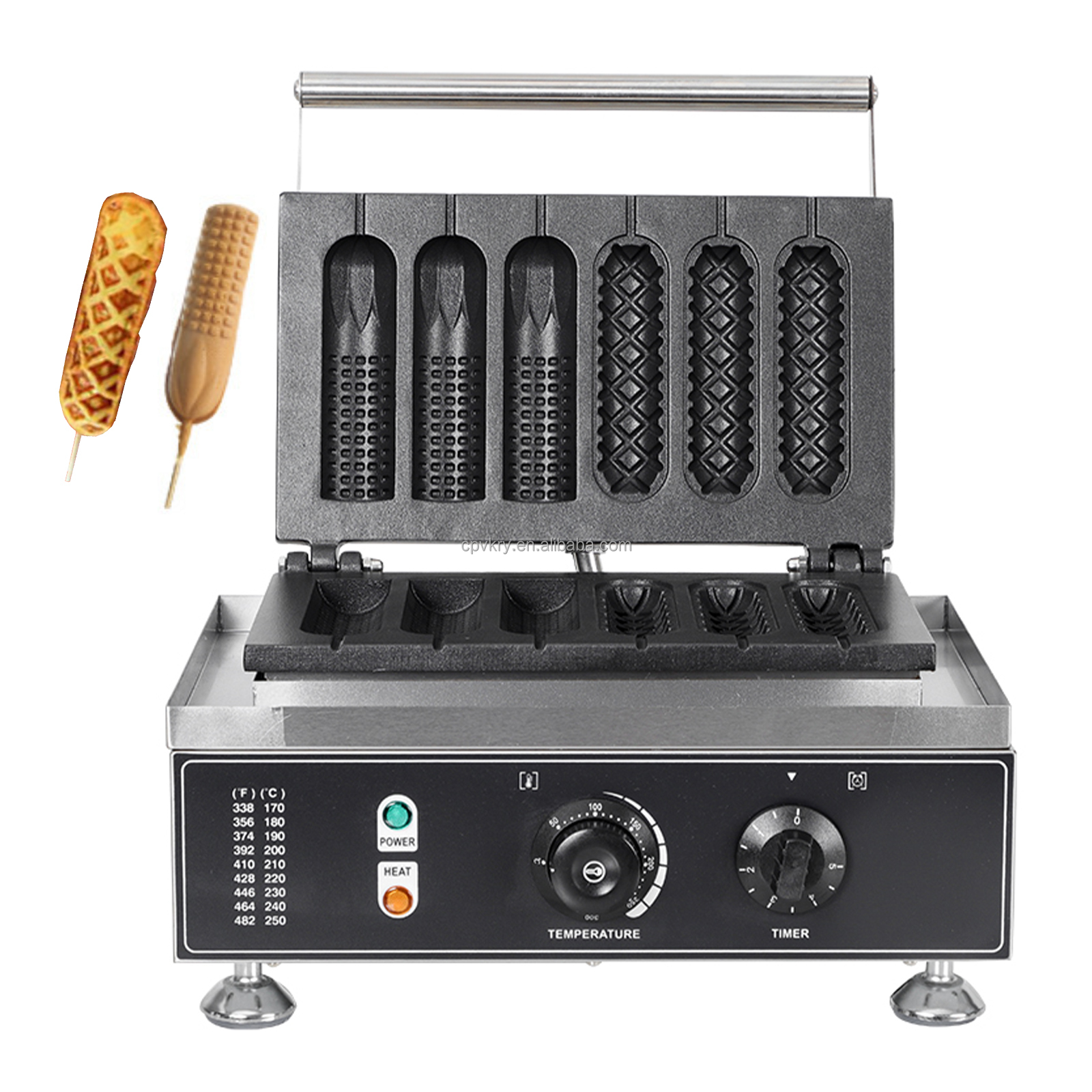 Electric 110/220V Hot Dog Waff - مراجعة Corn Dog Stick وسعره