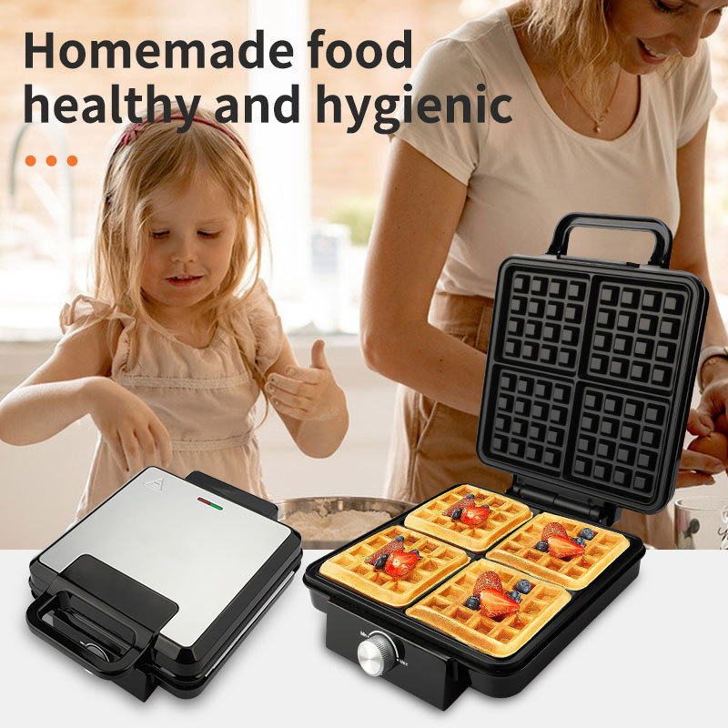 Reemix 4-Slice Belgian Mini Wa - مراجعة Mini Pancake Griddle وسعره