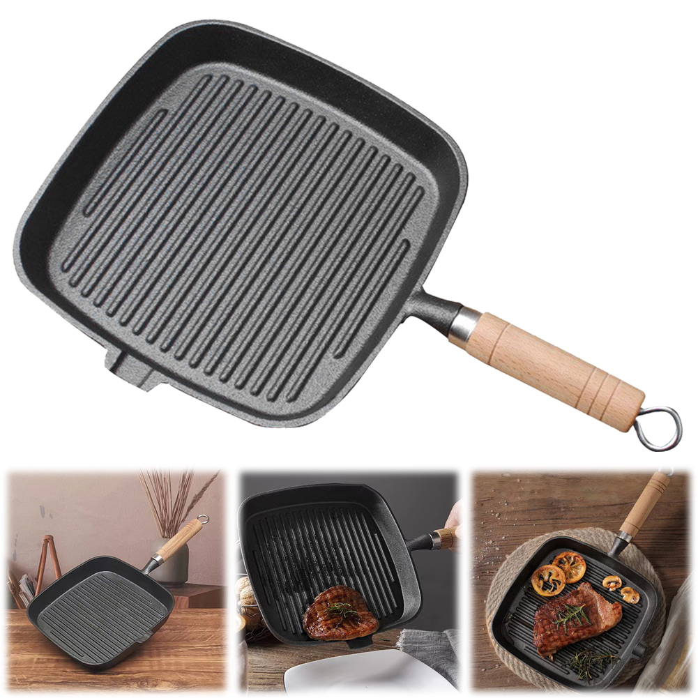 Cast Iron Skillet Steak Pan wi - مراجعة Cast Iron Corn وسعره