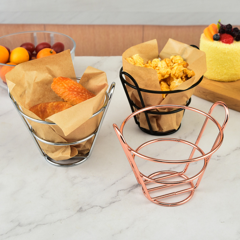 Iron small food basket Bar fri - مراجعة Dim Sum Basket وسعره