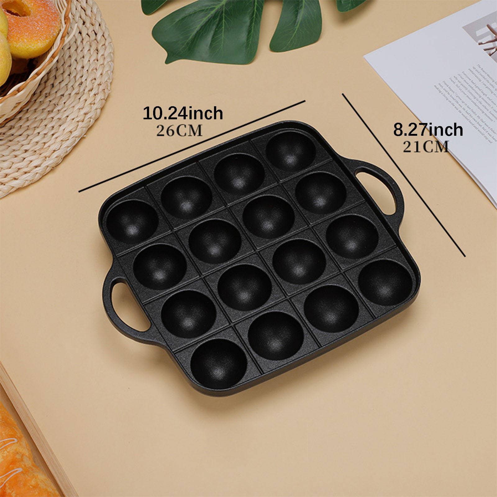 Takoyaki Grill Pan 16 Cavities - مراجعة Takoyaki Grill Plate وسعره