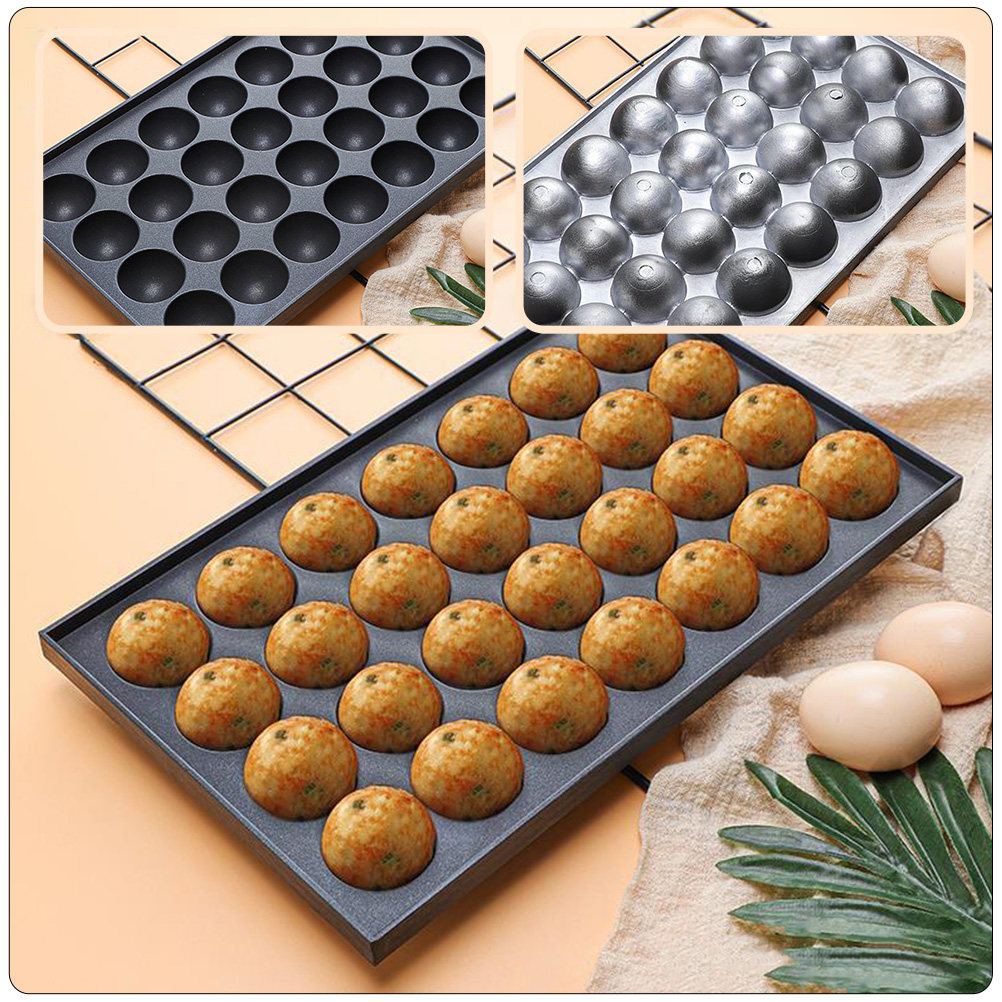 1Pcs Octopus Balls Maker Nonst - مراجعة Takoyaki Grill Plate وسعره