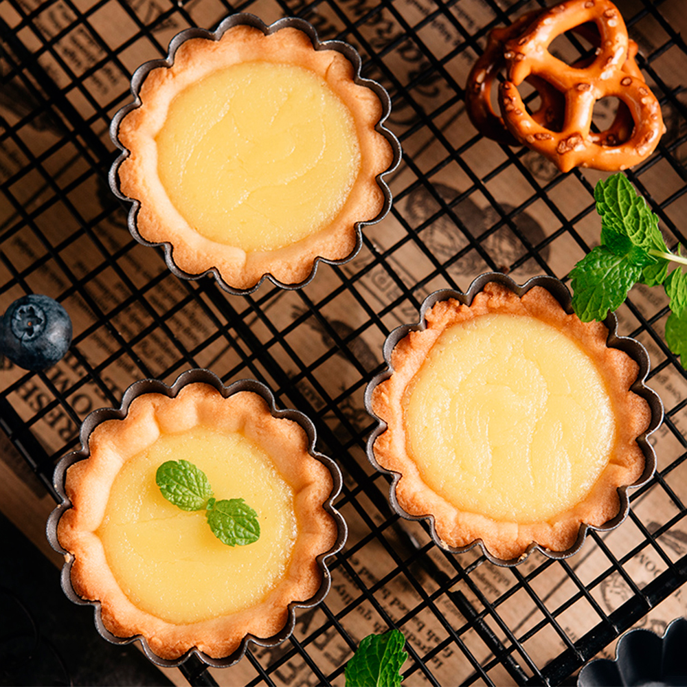 12Pcs Pan Mold Tart Quiche Fla - مراجعة Egg Waffle Pan وسعره