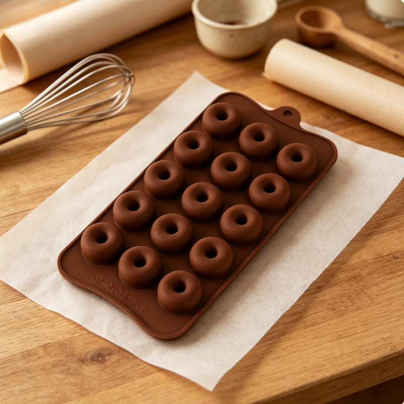 1pc donut silicone cake mold n - مراجعة Donut Mold Silicone وسعره