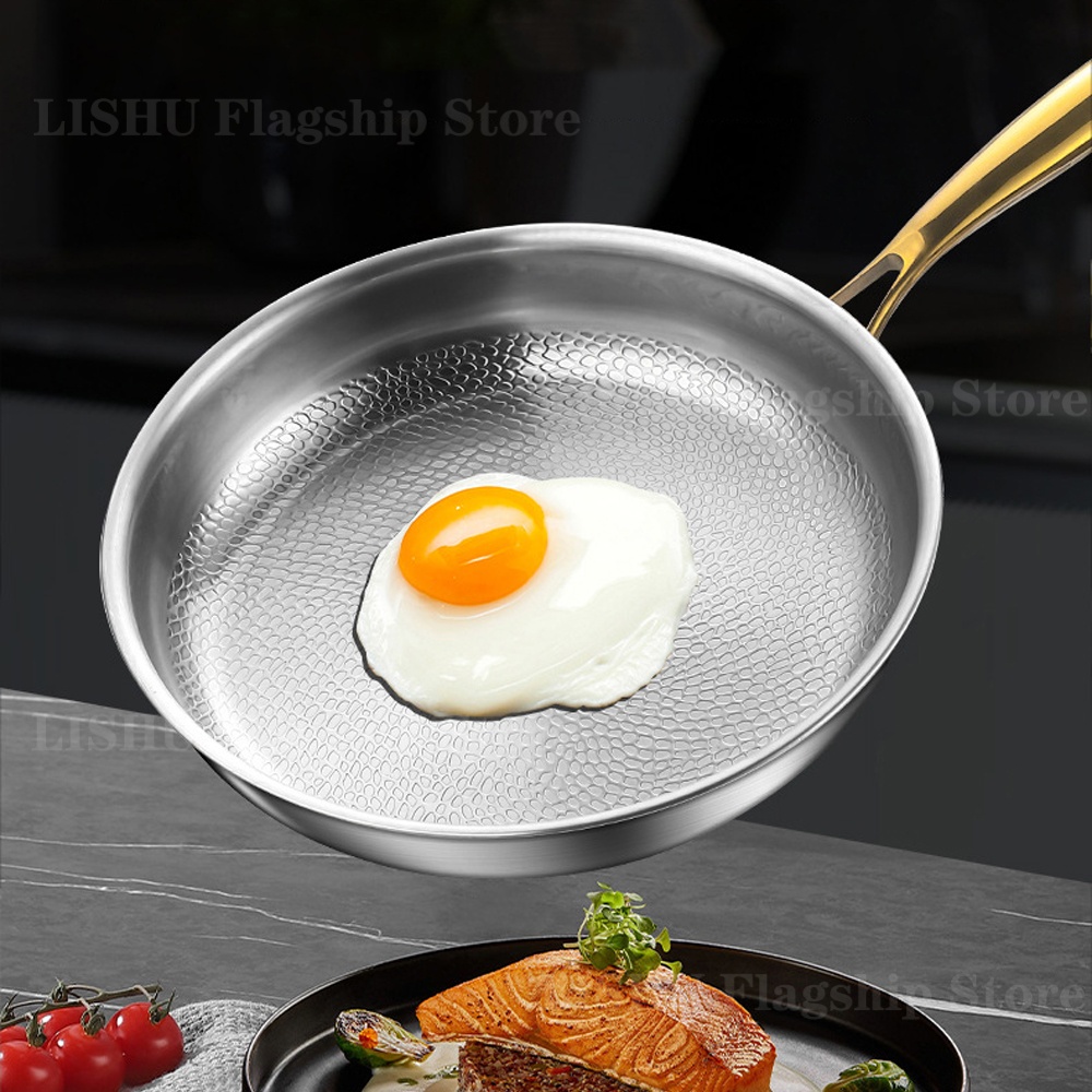 22/24/26/28/30cm Titanium Stai - مراجعة Egg Waffle Pan وسعره