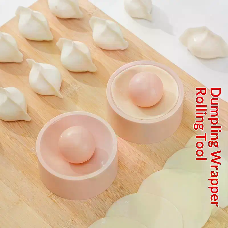 Dumpling Skin Maker Dough Pres - مراجعة Dumpling Press Set وسعره