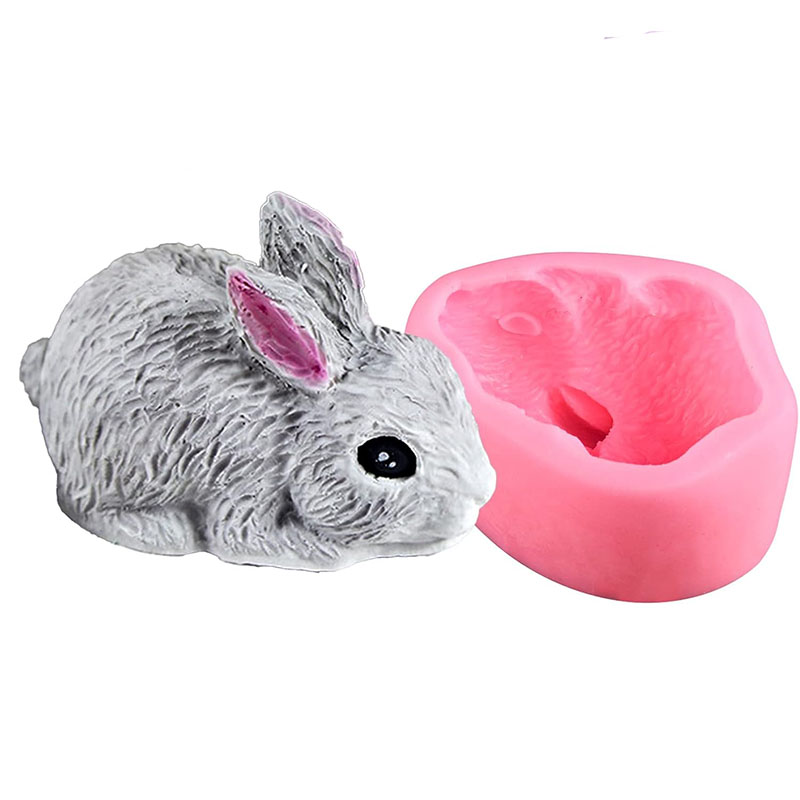 3D Rabbit Silicone Soap Mold E - مراجعة Bunny Cake Mold وسعره