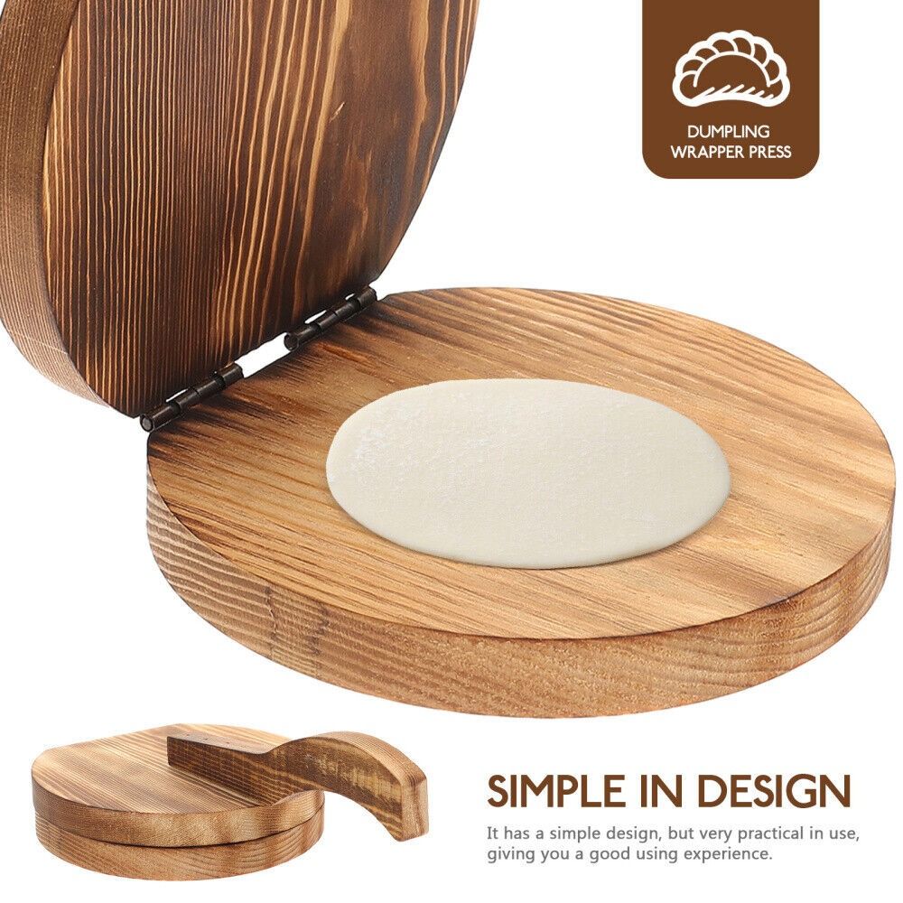 DIY Wooden Dumpling Wrapper Pr - مراجعة Dumpling Press Set وسعره