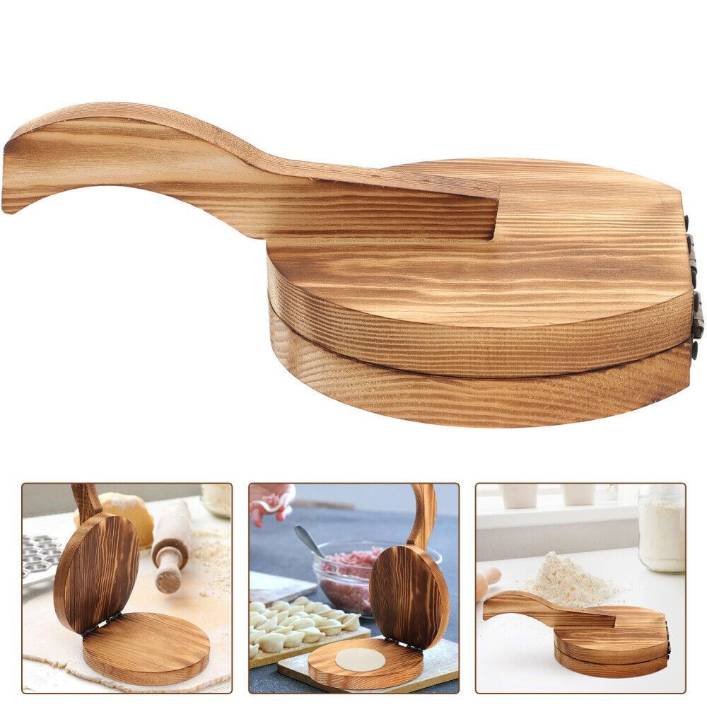 DIY Wooden Dumpling Wrapper Pr - مراجعة Dumpling Press Set وسعره