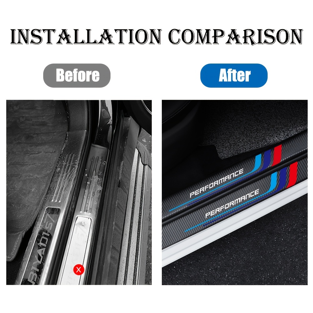 4pcs Carbon Fiber Sill Plate S - مراجعة Crepe Pan Carbon وسعره