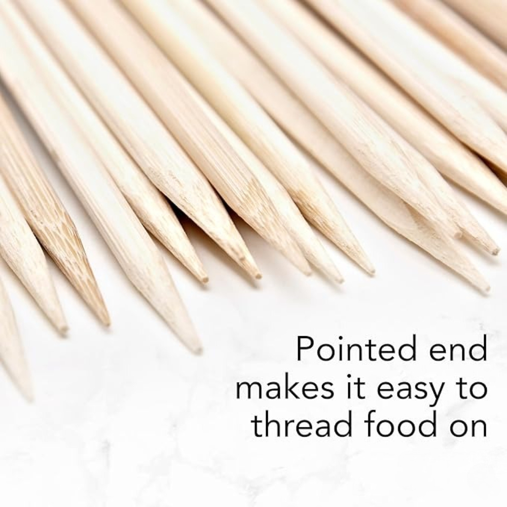 1350/90Pcs Natural BBQ Skewers - مراجعة Corn Dog Stick وسعره