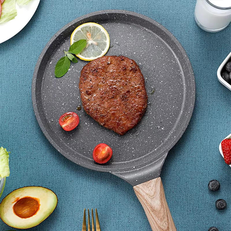 Maifan Stone Frying Pan Steak  - مراجعة Mini Pancake Griddle وسعره