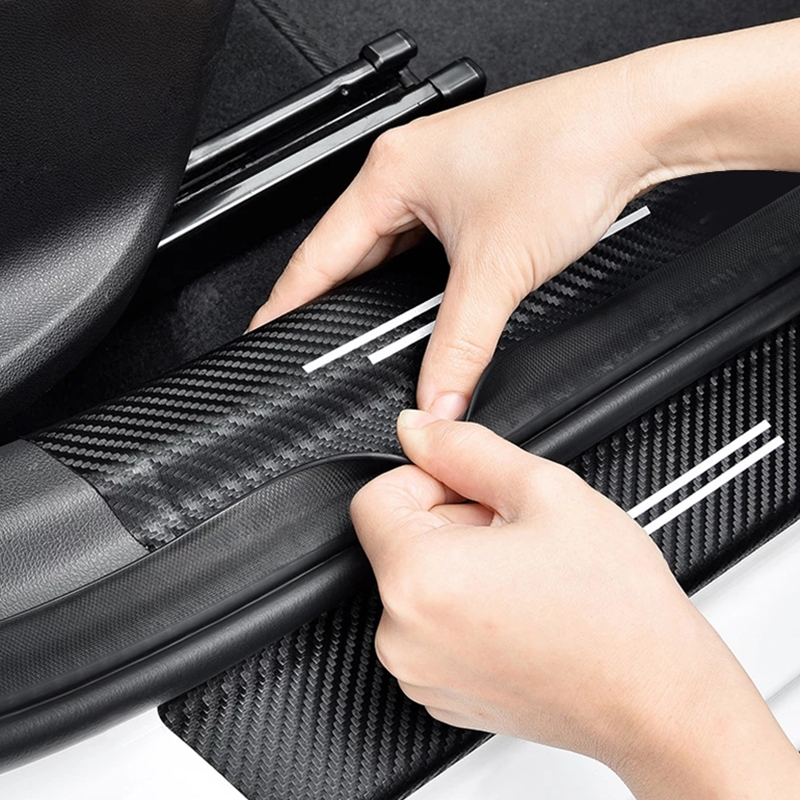 Car Door Threshold Scuff Plate - مراجعة Crepe Pan Carbon وسعره