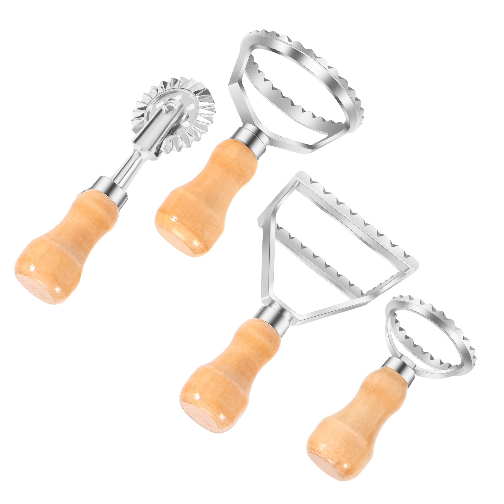 A11I Ravioli Maker Cutter Stam - مراجعة Dumpling Press Set وسعره