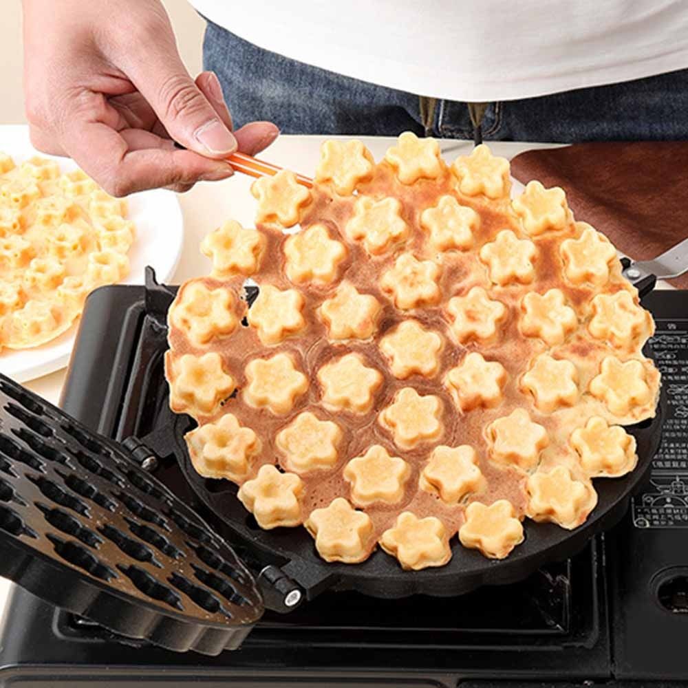 19/37 Holes Plum Blossom Cake  - مراجعة Waffle Cone Maker وسعره