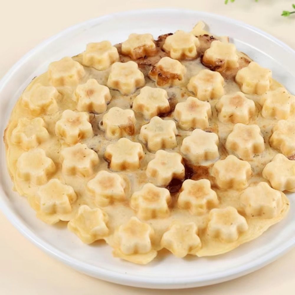 19/37 Holes Plum Blossom Cake  - مراجعة Waffle Cone Maker وسعره