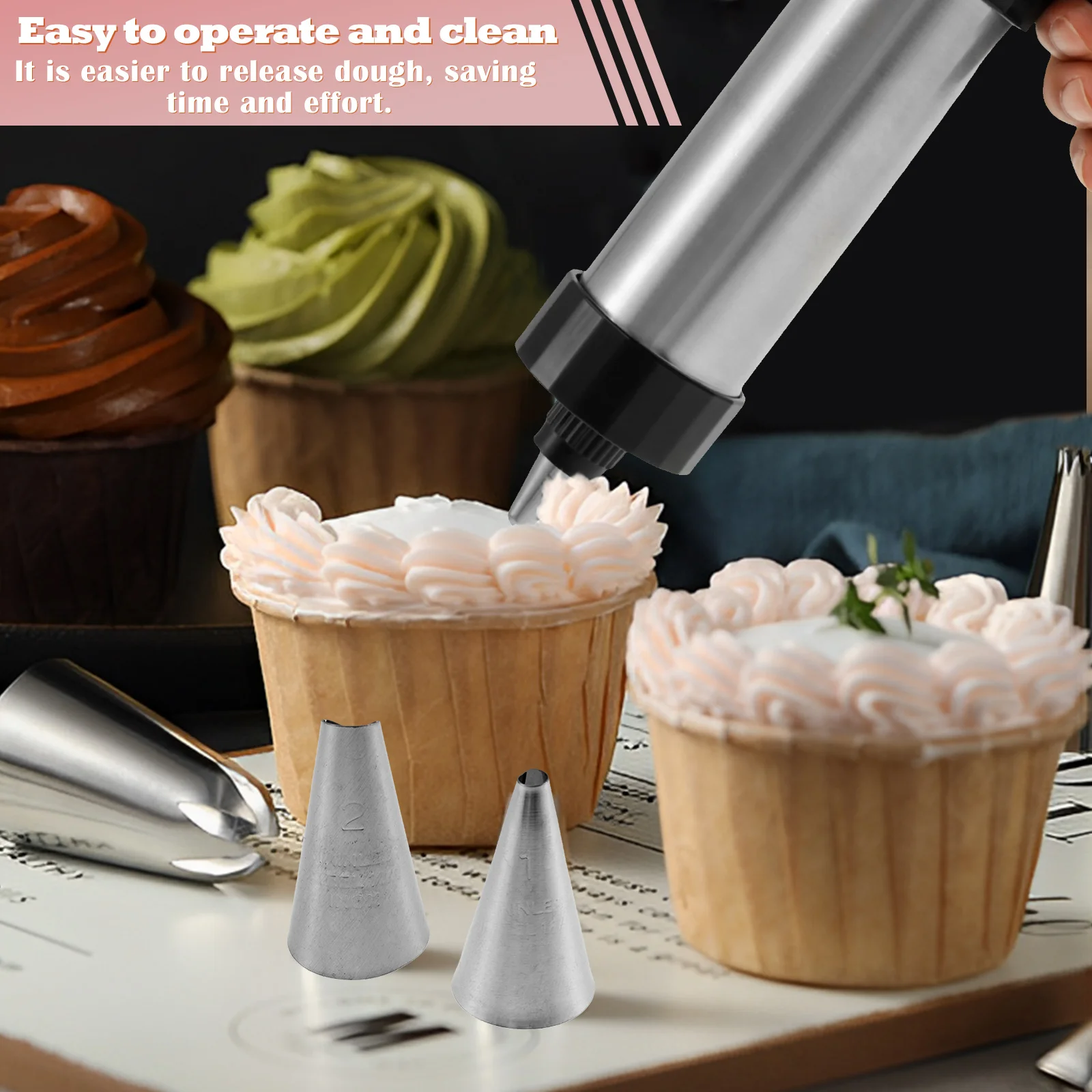 DIY Churro Maker Machine Cooki - مراجعة Churros Maker Gun وسعره