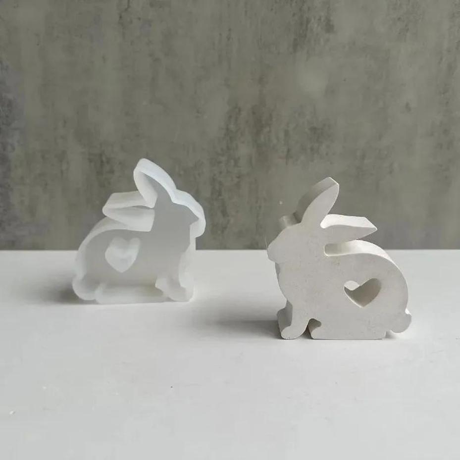 1Pcs Heart Shaped Bunny Silico - مراجعة Bunny Cake Mold وسعره