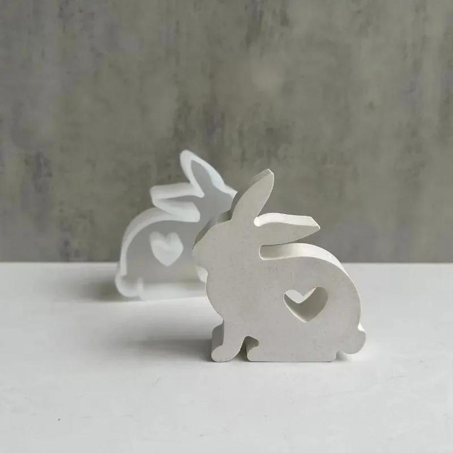 1Pcs Heart Shaped Bunny Silico - مراجعة Bunny Cake Mold وسعره