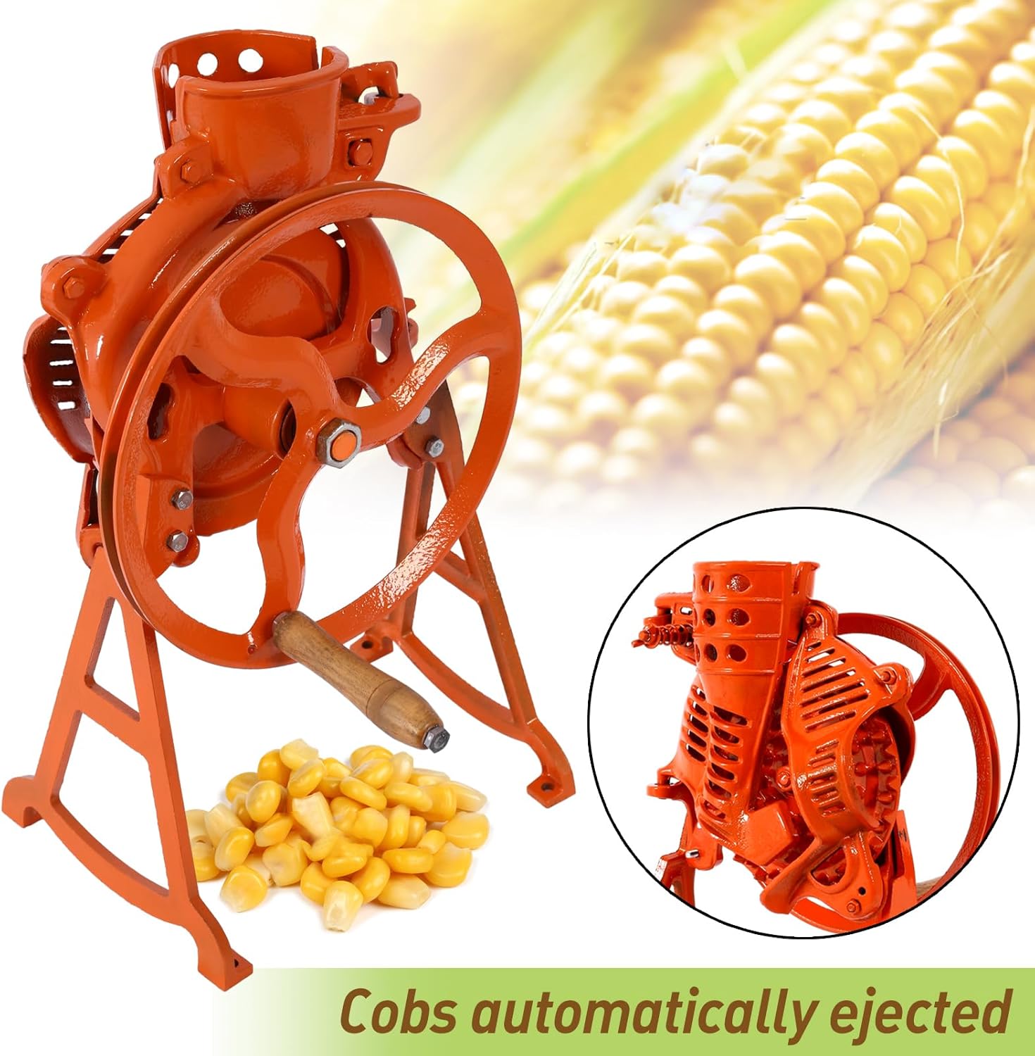 Manual Hand Corn Sheller Heavy - مراجعة Cast Iron Corn وسعره
