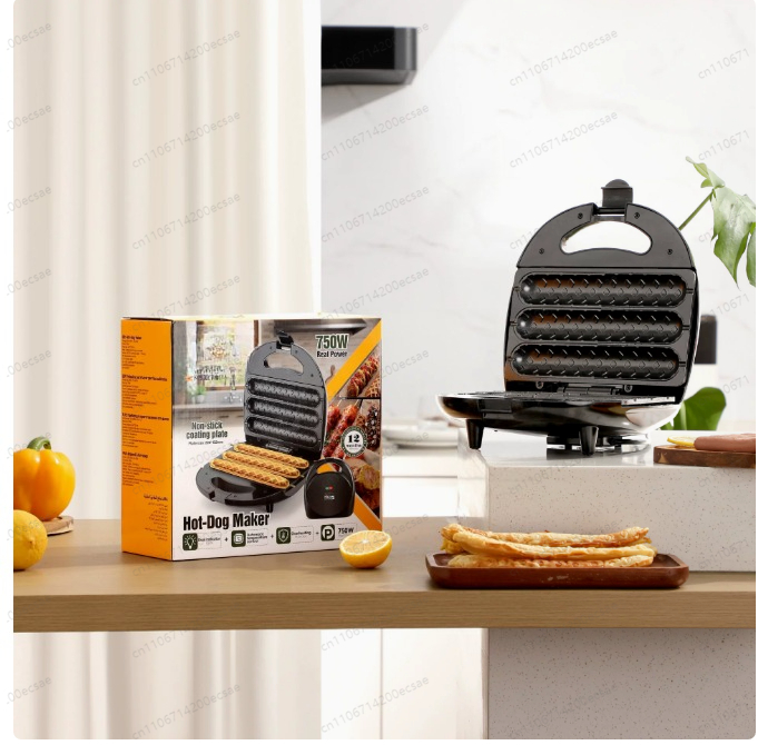 Electric Hot Dog Machine 3 Cor - مراجعة Corn Dog Stick وسعره