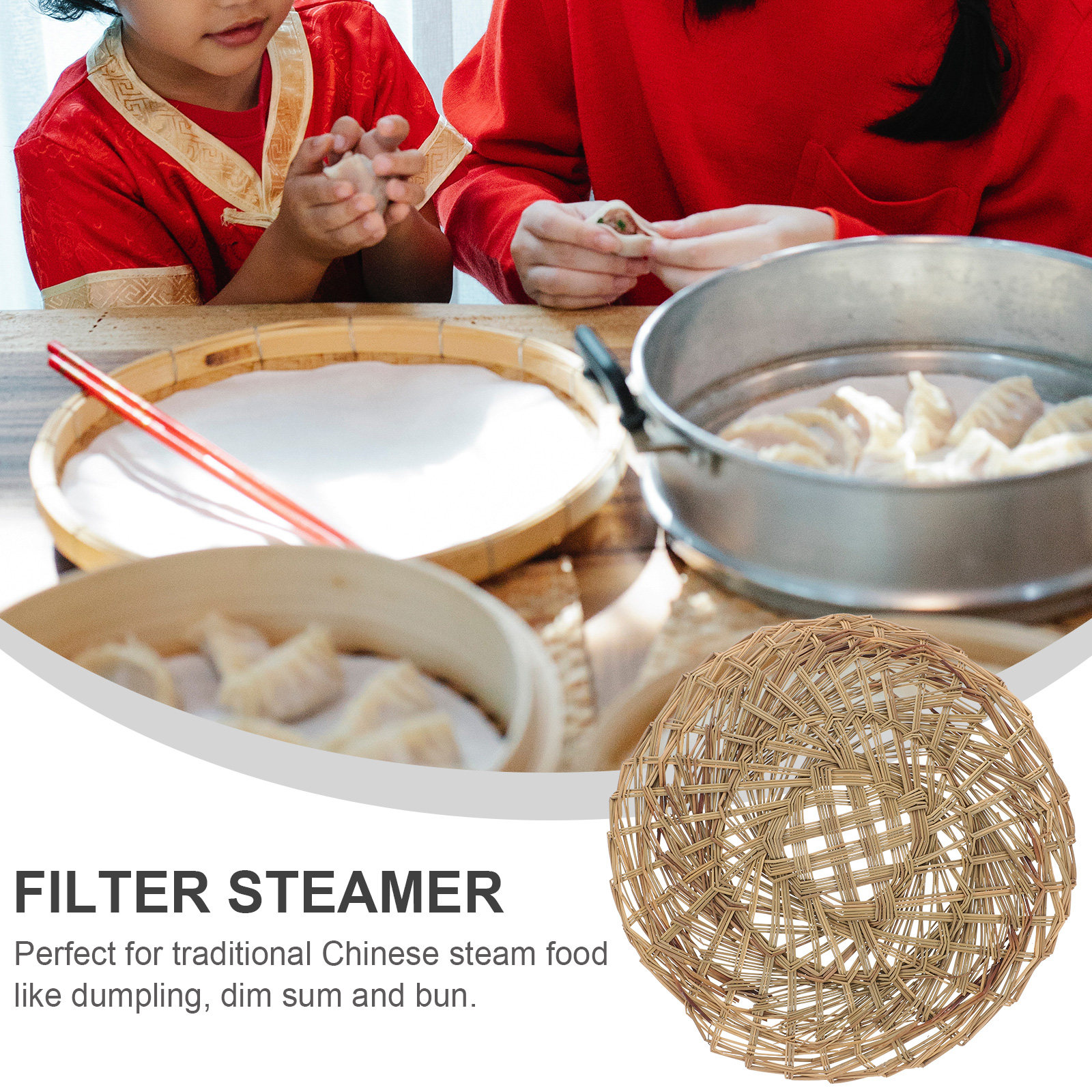 6Pcs Reusable Steamer Pads Rou - مراجعة Dim Sum Basket وسعره