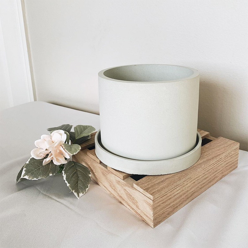 Large Round Flower Pot Cement  - مراجعة Potsticker Mold وسعره