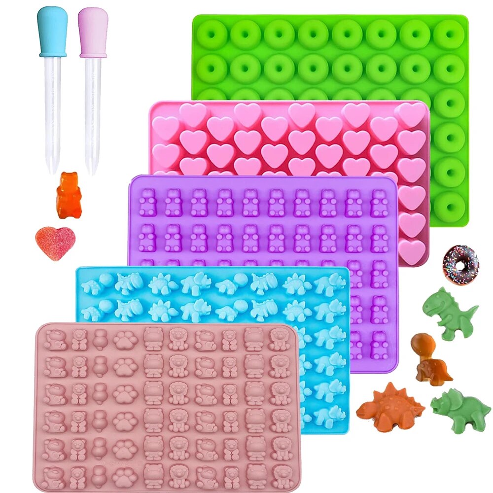 Gummy Bear Molds Silicone Mini - مراجعة Donut Mold Silicone وسعره