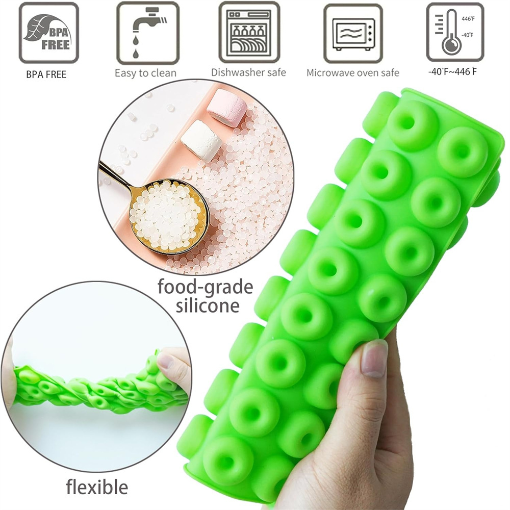 5 Pieces Of Mini Donuts Silico - مراجعة Donut Mold Silicone وسعره