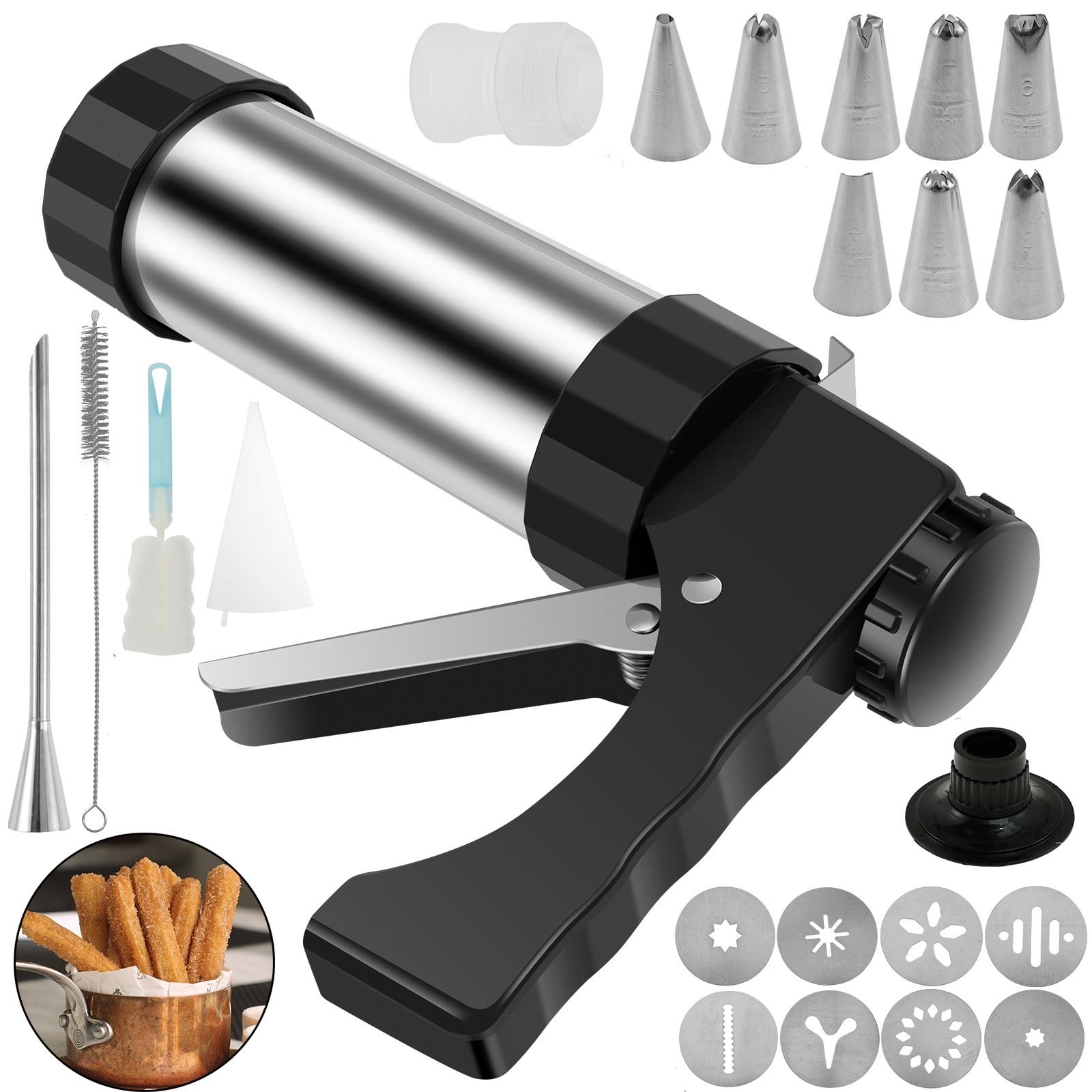 Diy Churro Maker Machine And C - مراجعة Churros Maker Gun وسعره