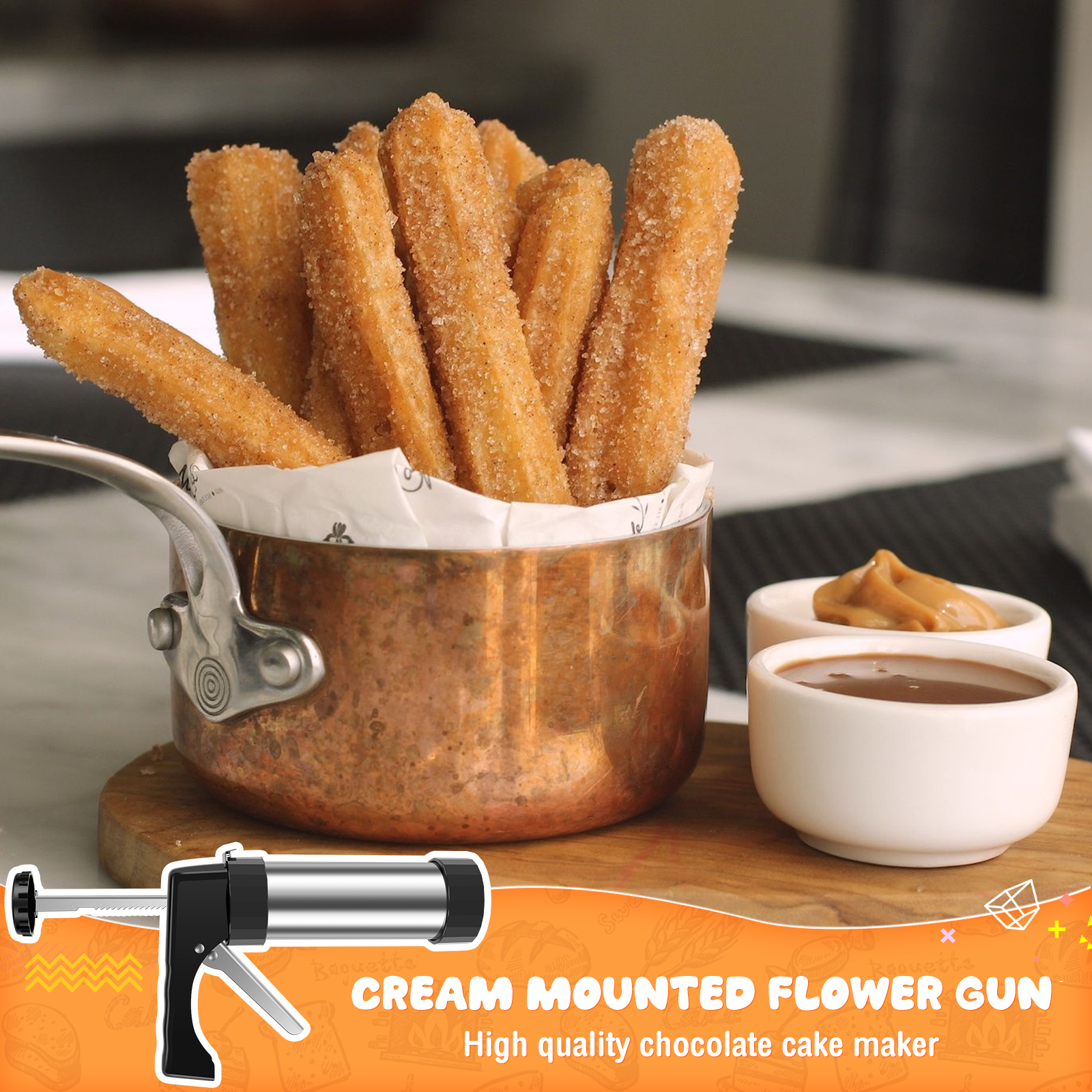 Diy Churro Maker Machine And C - مراجعة Churros Maker Gun وسعره