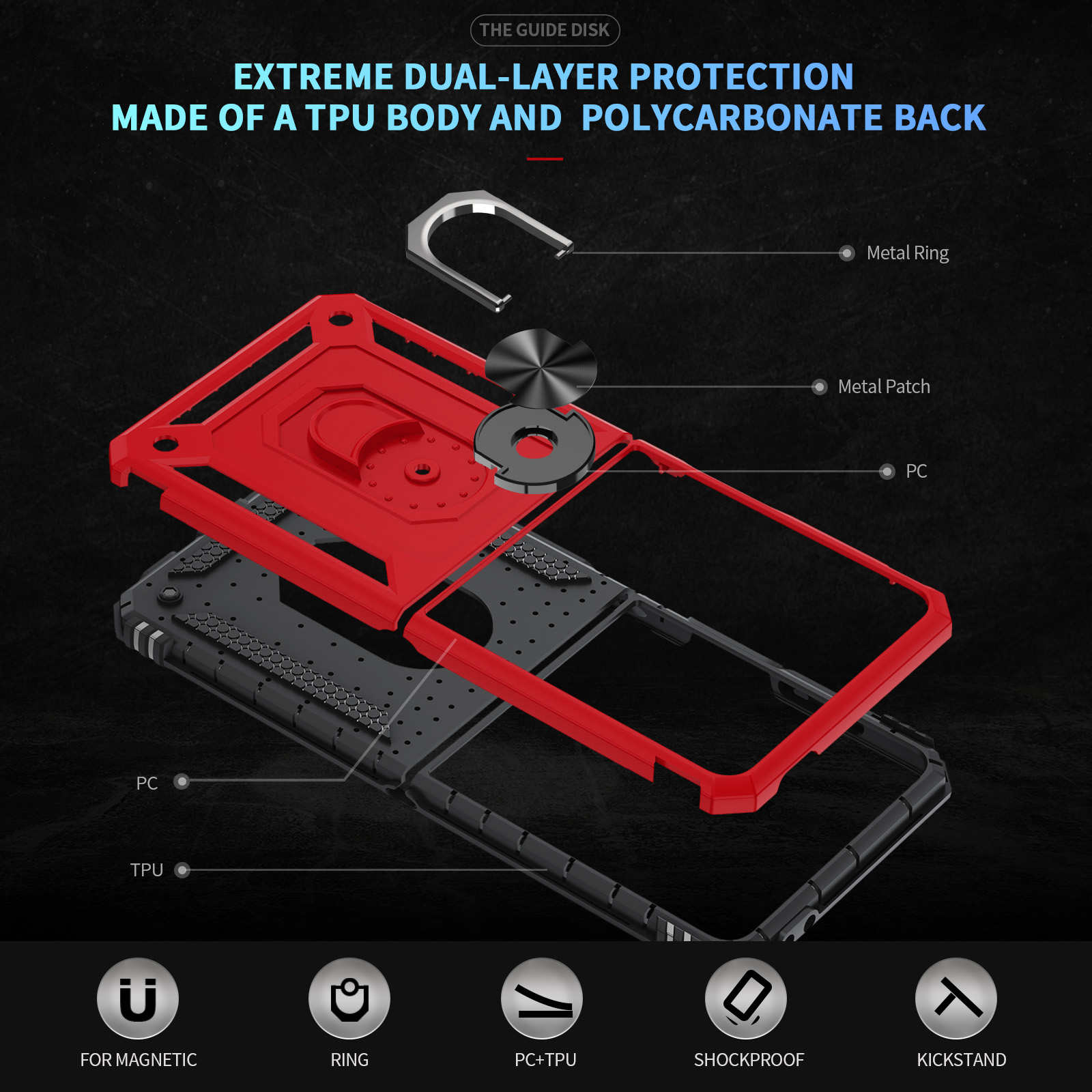 Military-grade Shockproof Phon - مراجعة Taco Stand Holder وسعره