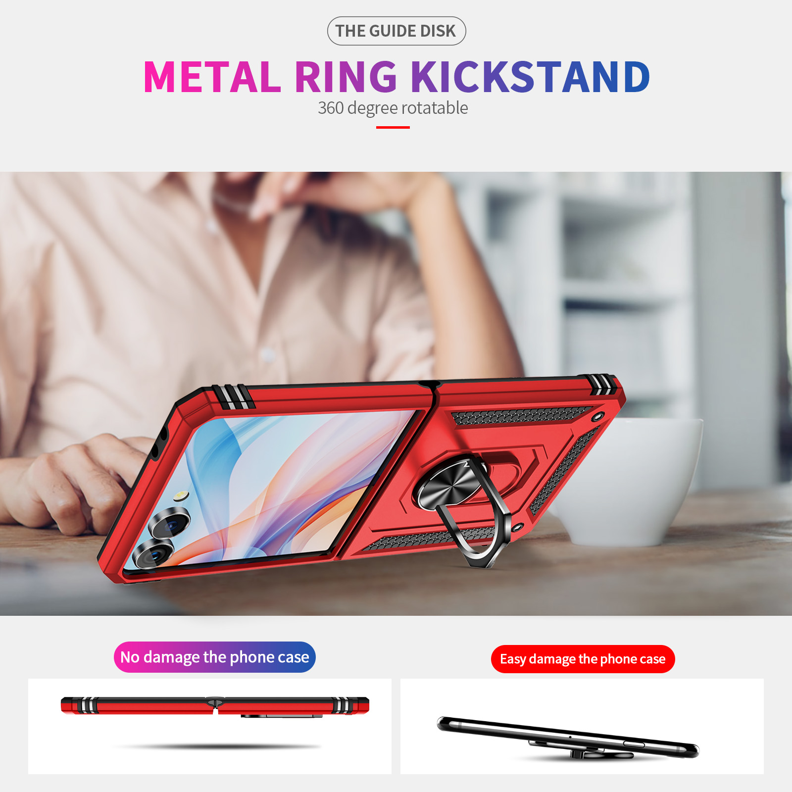 Military-grade Shockproof Phon - مراجعة Taco Stand Holder وسعره