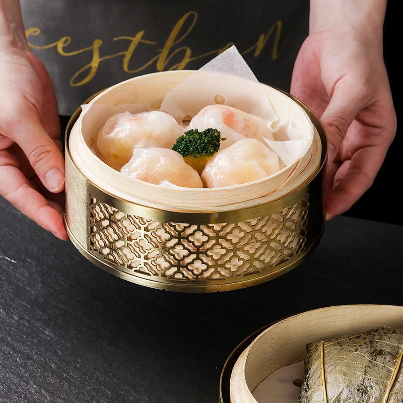 Chinese Bamboo Dimsum Lid Dump - مراجعة Bao Steamer Bamboo وسعره