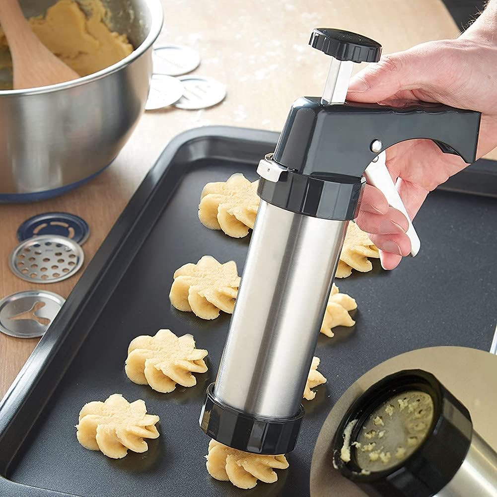 Multipurpose Aluminum Cookie M - مراجعة Churros Maker Gun وسعره