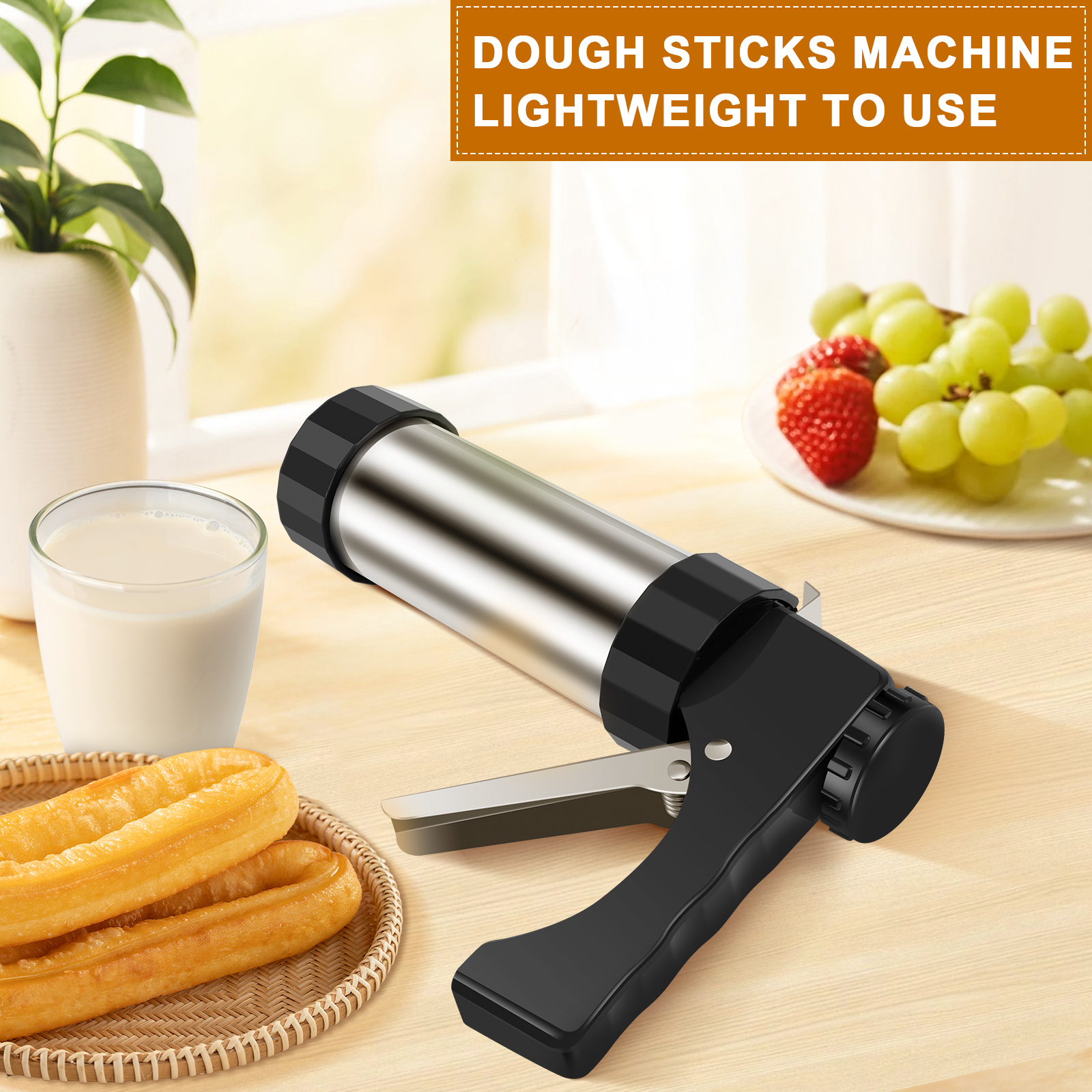 Churro Maker Machine Cookie Pr - مراجعة Churros Maker Gun وسعره