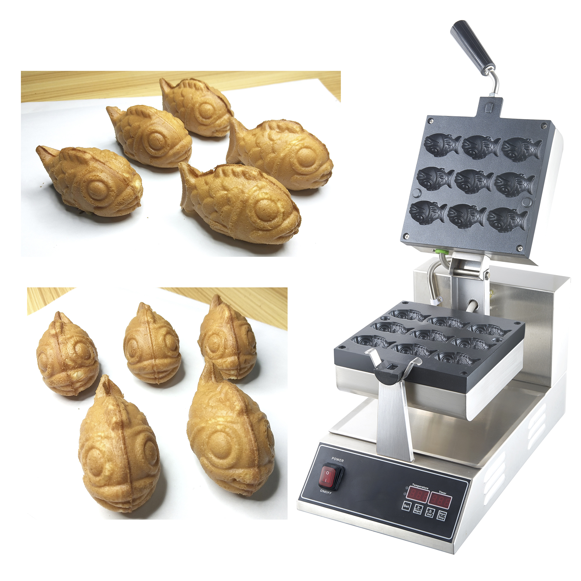 Automatic Stainless Steel Comm - مراجعة Waffle Cone Maker وسعره