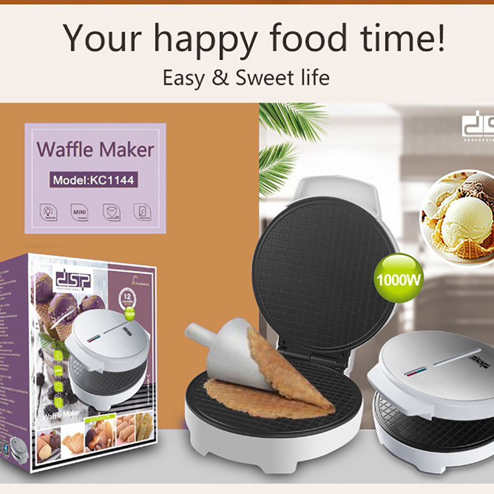 Waffle Cone Make Premium Egg R - مراجعة Waffle Cone Maker وسعره