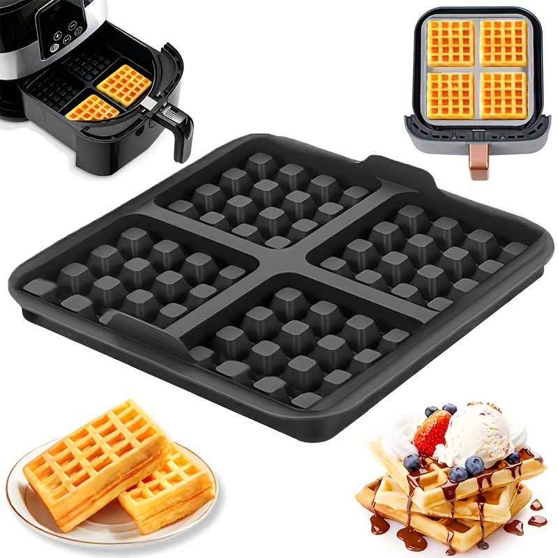 Square Waffle Mold, Non-Stick  - مراجعة Mini Pancake Griddle وسعره
