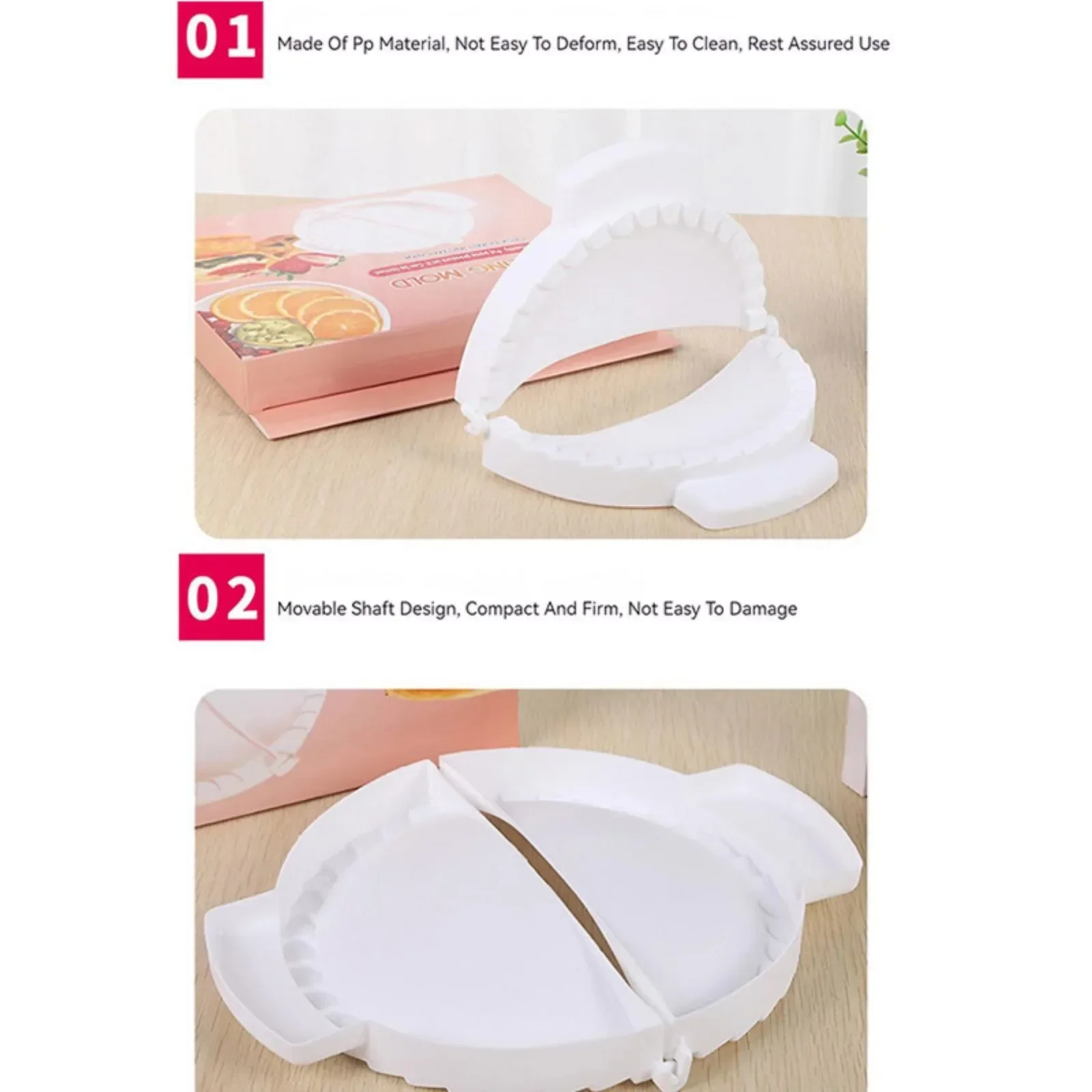 DIY Dumpling Mold Press Kitche - مراجعة Dumpling Press Set وسعره