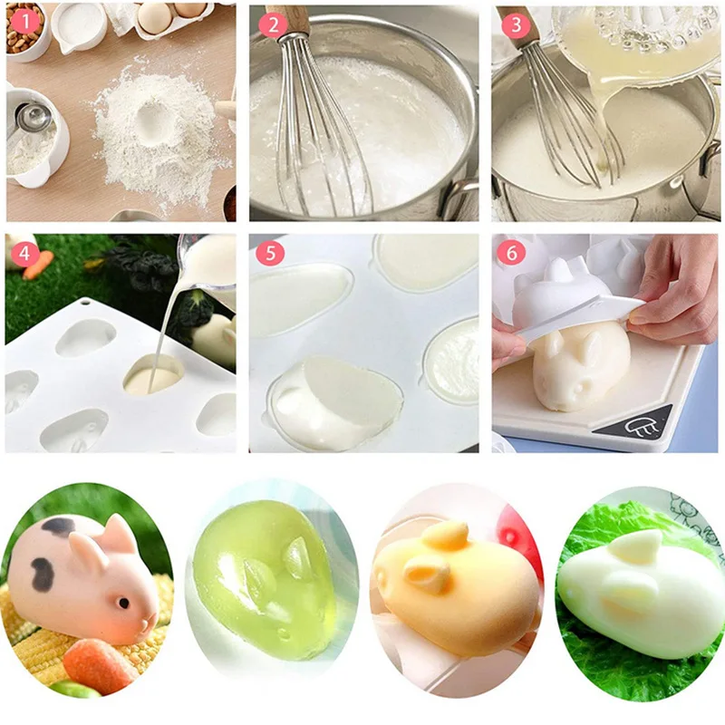 Silicone 3D Bunny Rabbit Cake  - مراجعة Bunny Cake Mold وسعره