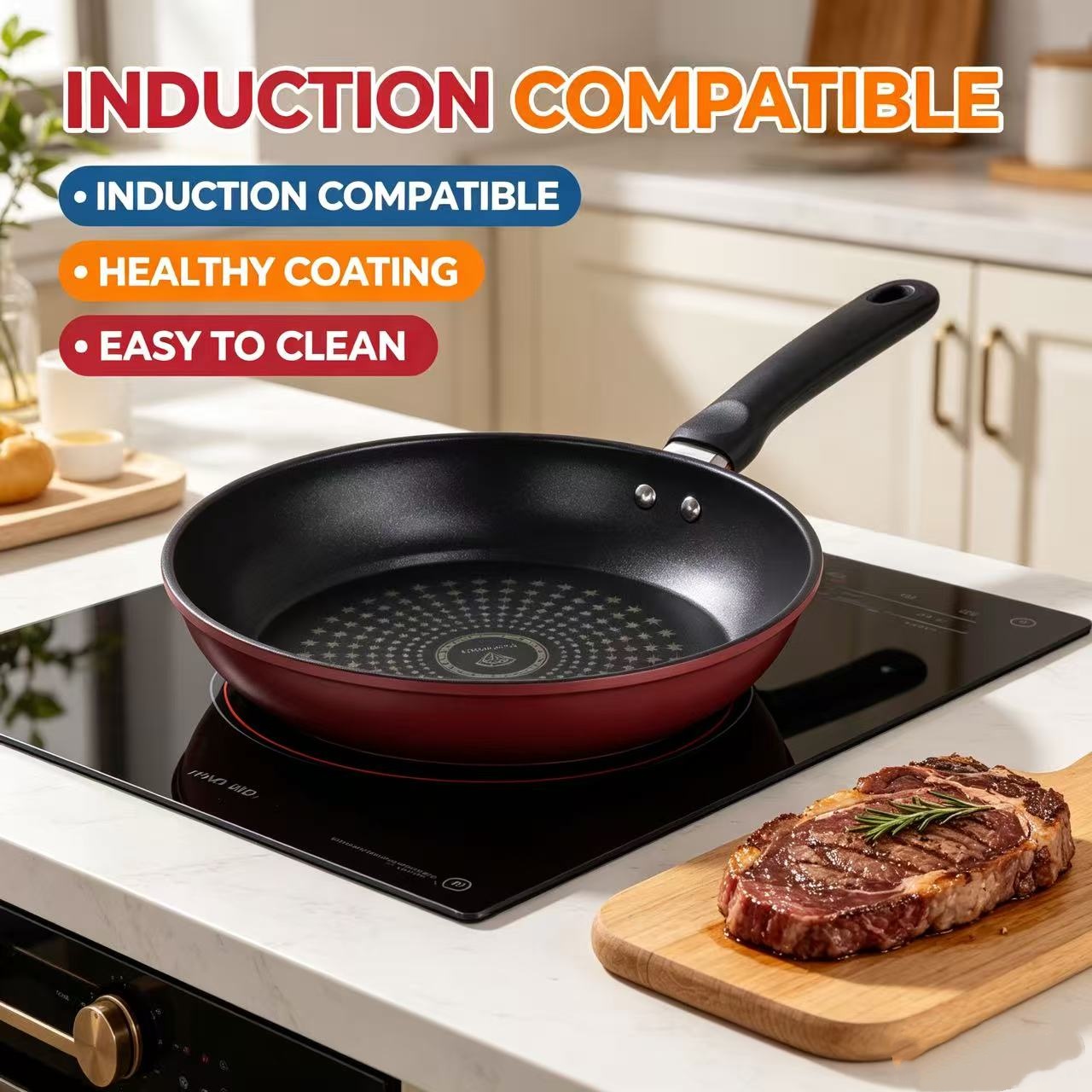 Premium Granite Non Stick Fryi - مراجعة Egg Waffle Pan وسعره